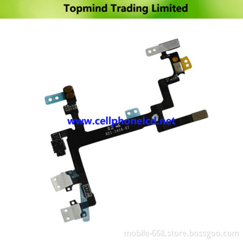 Power Button Switch on-off Flex Cable for iPhone 5